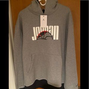 Jordan Men’s Sport DNA HBR Fleece Pullover Hooded Sweatshirt
